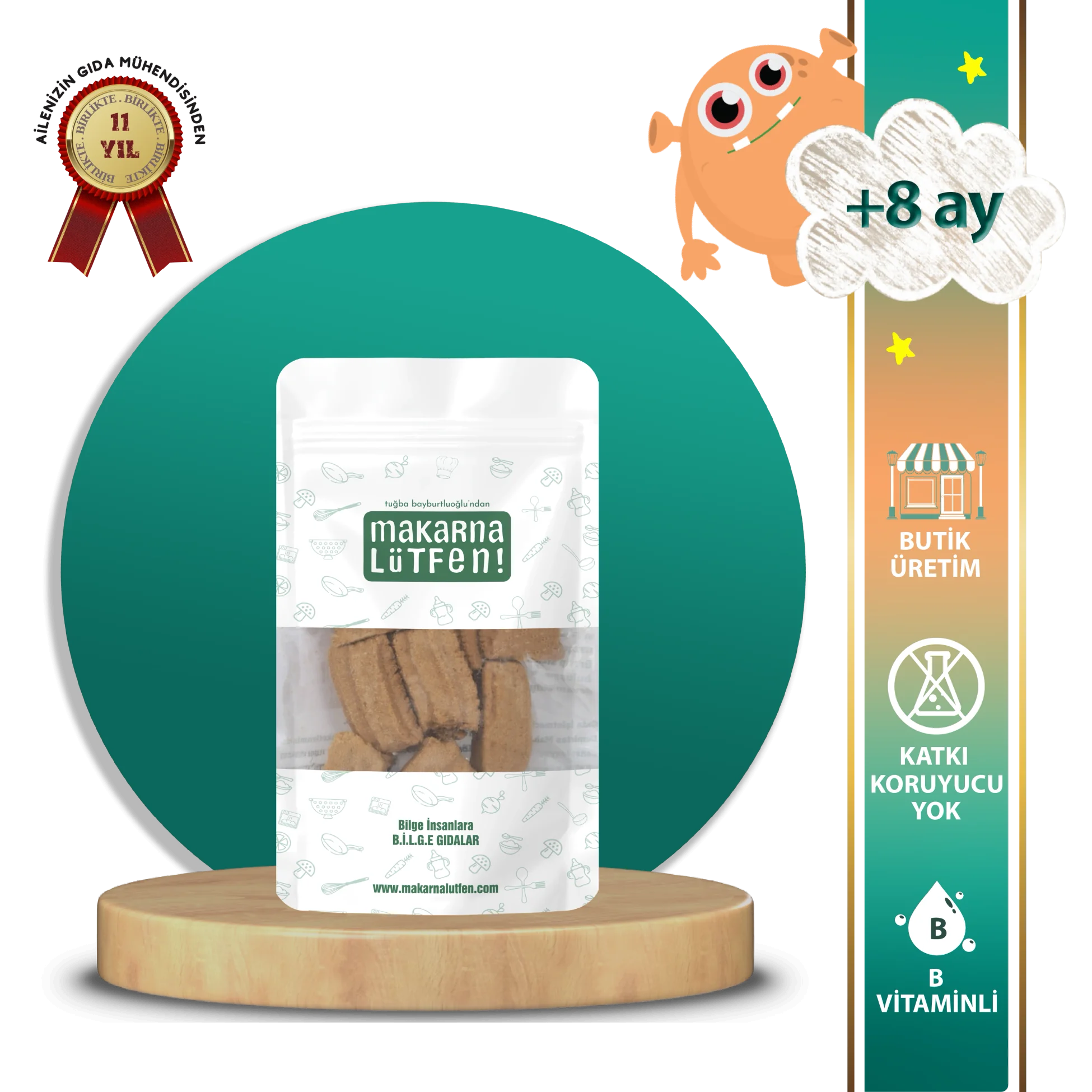 Elma Özlü Bisküvi (60 gram)