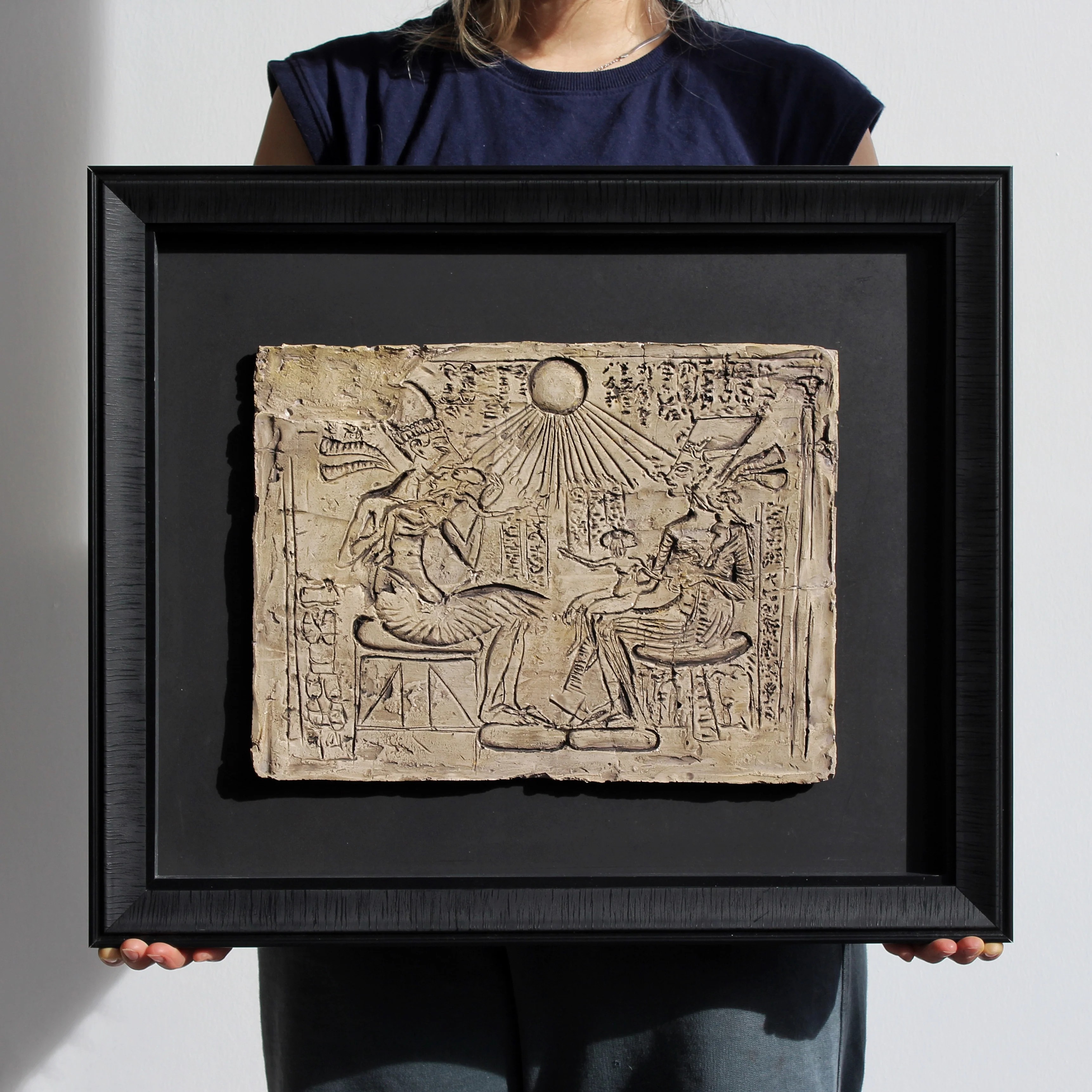 "AKHENATON" Altar Relief (Reproduction) 60x40 cm