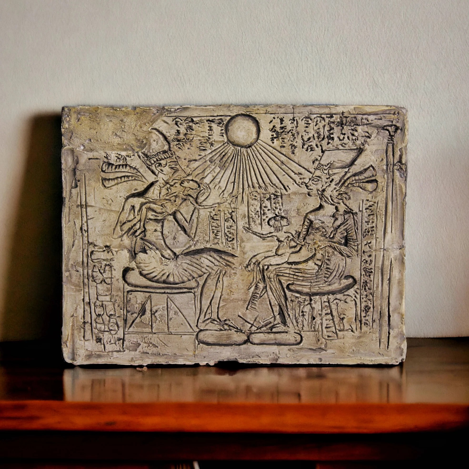 "AKHENATON" Sunak Kabartması ( Reprodüksiyon ) 60x40 cm