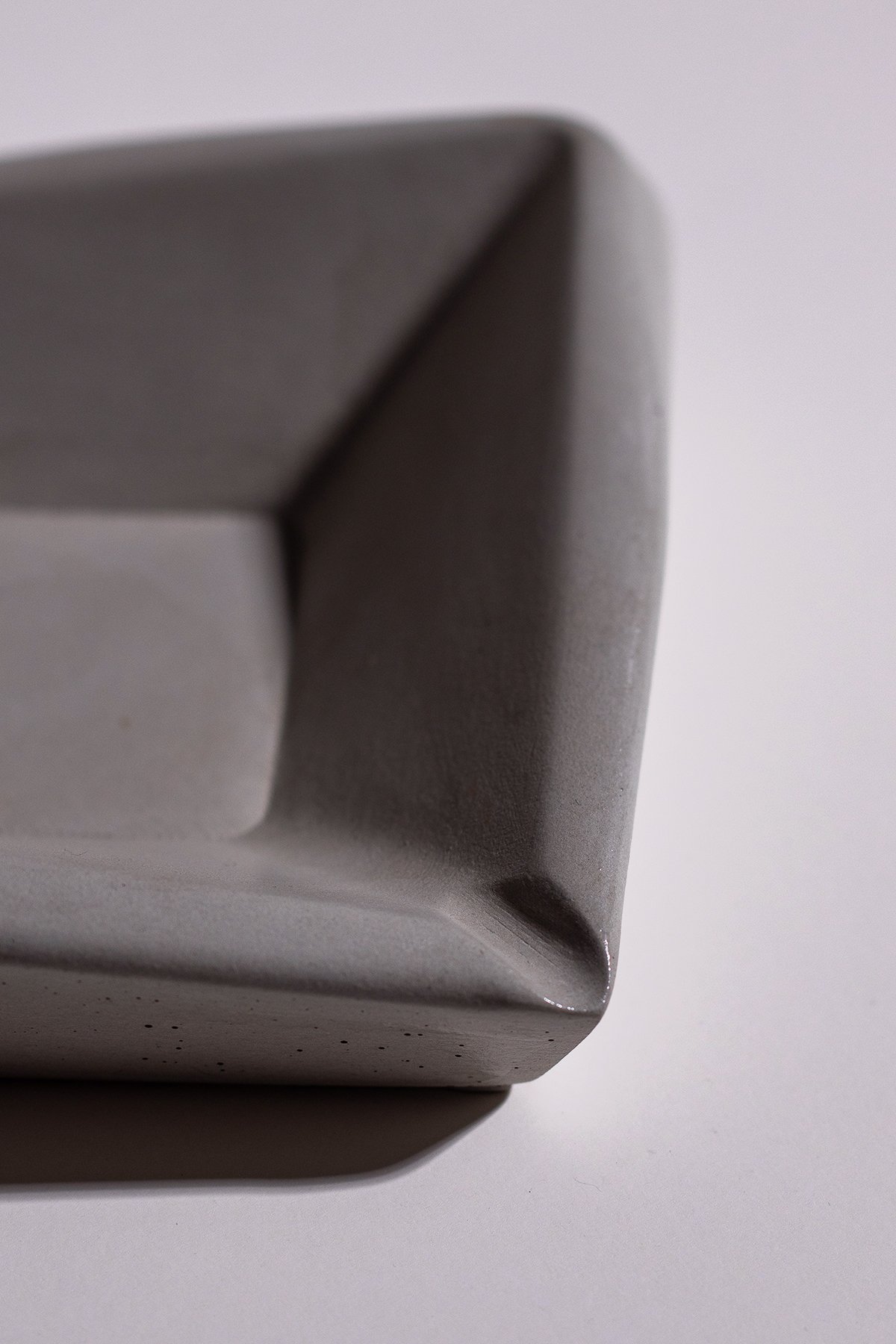 Tabart Dekoratif Minimal Beton Küllük - Gri