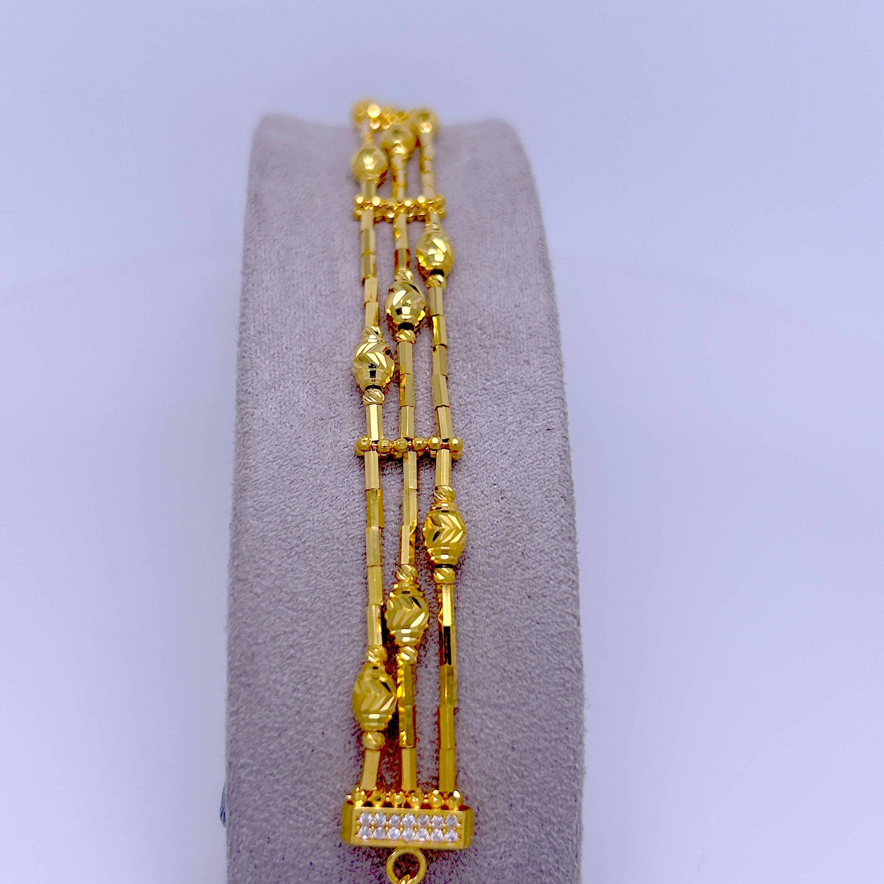 B108 BİLEKLİK 15.20 Gram 22 Ayar