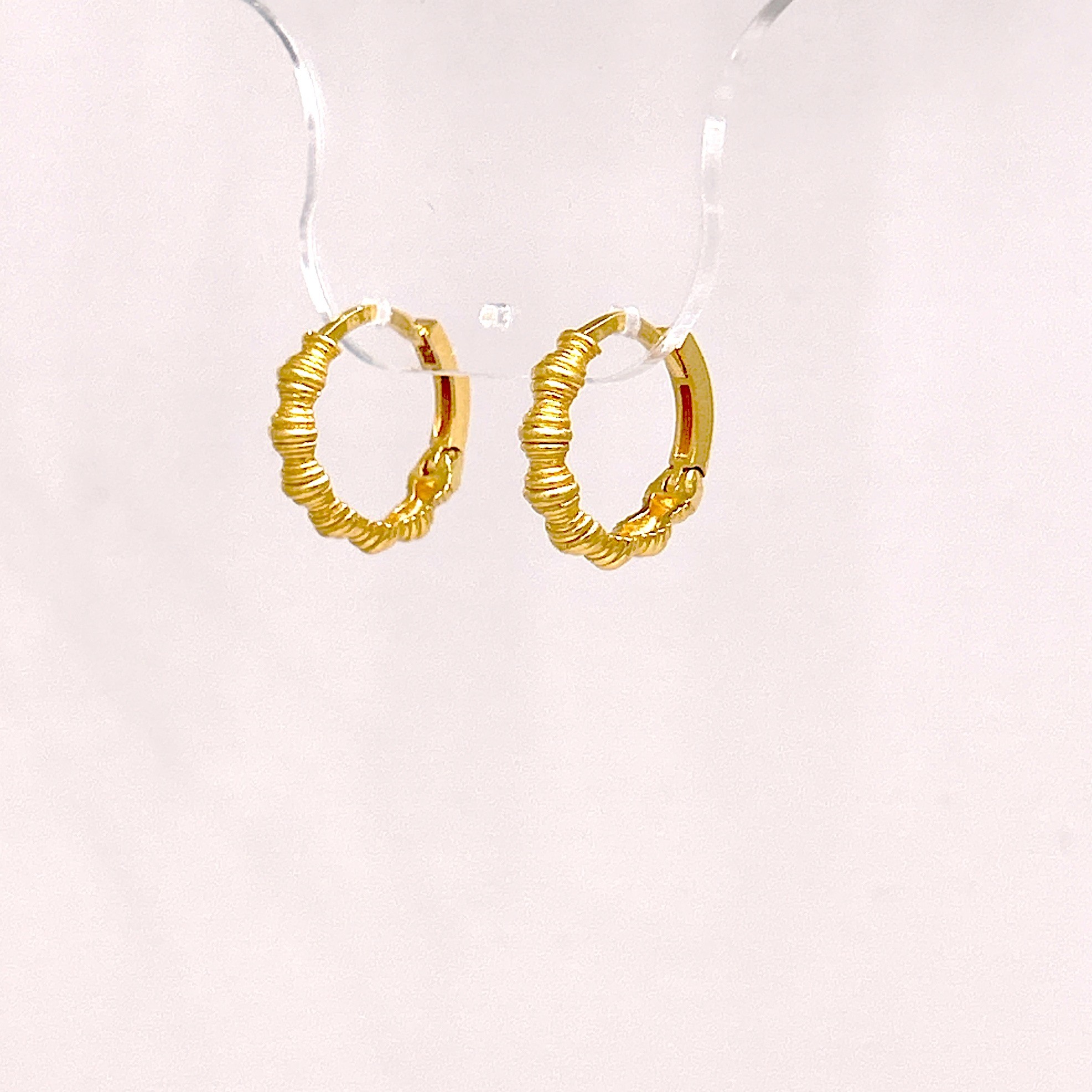 P188 Küpe 3.88 Gram 22 Ayar