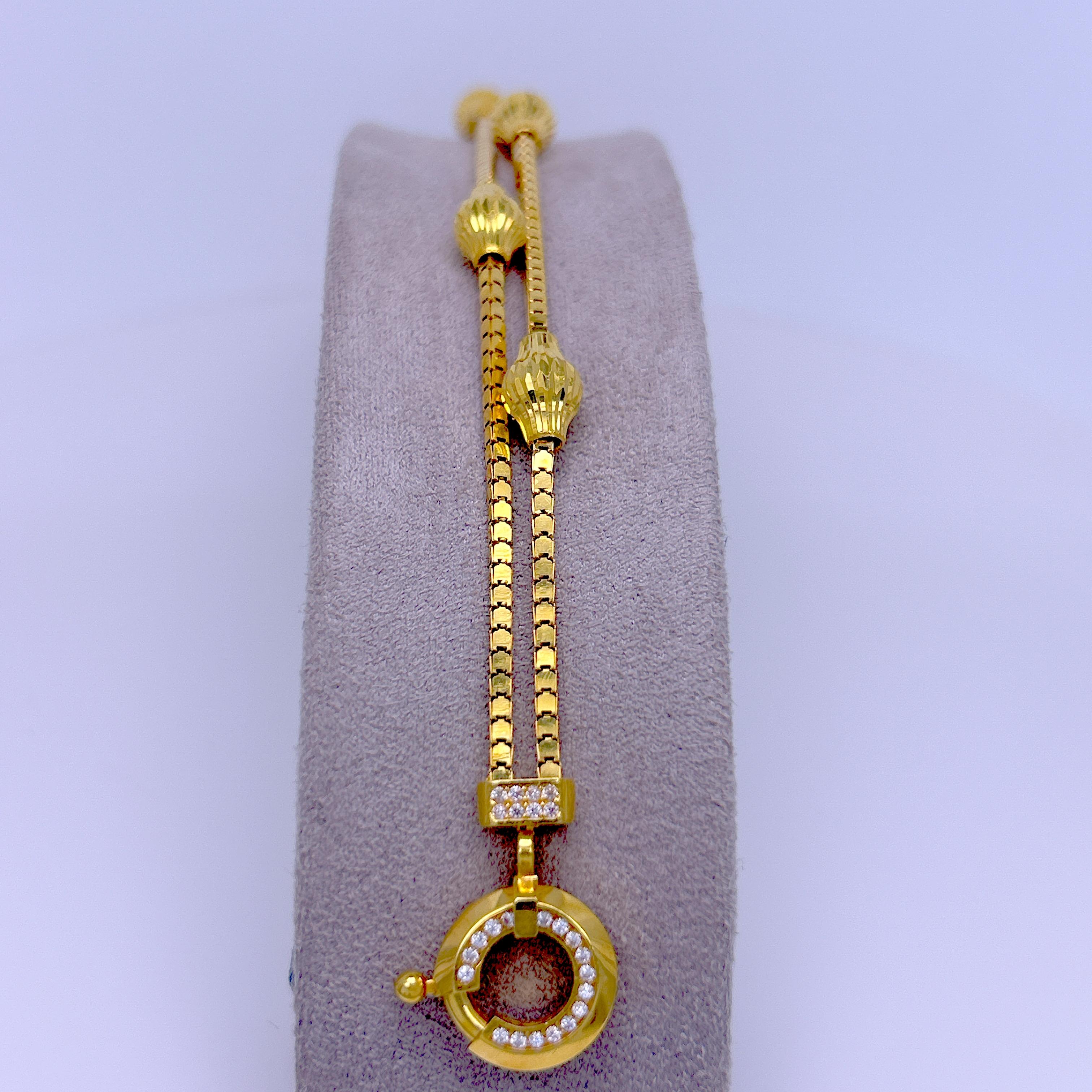 B105 BİLEKLİK 11.43 Gram 22 Ayar 