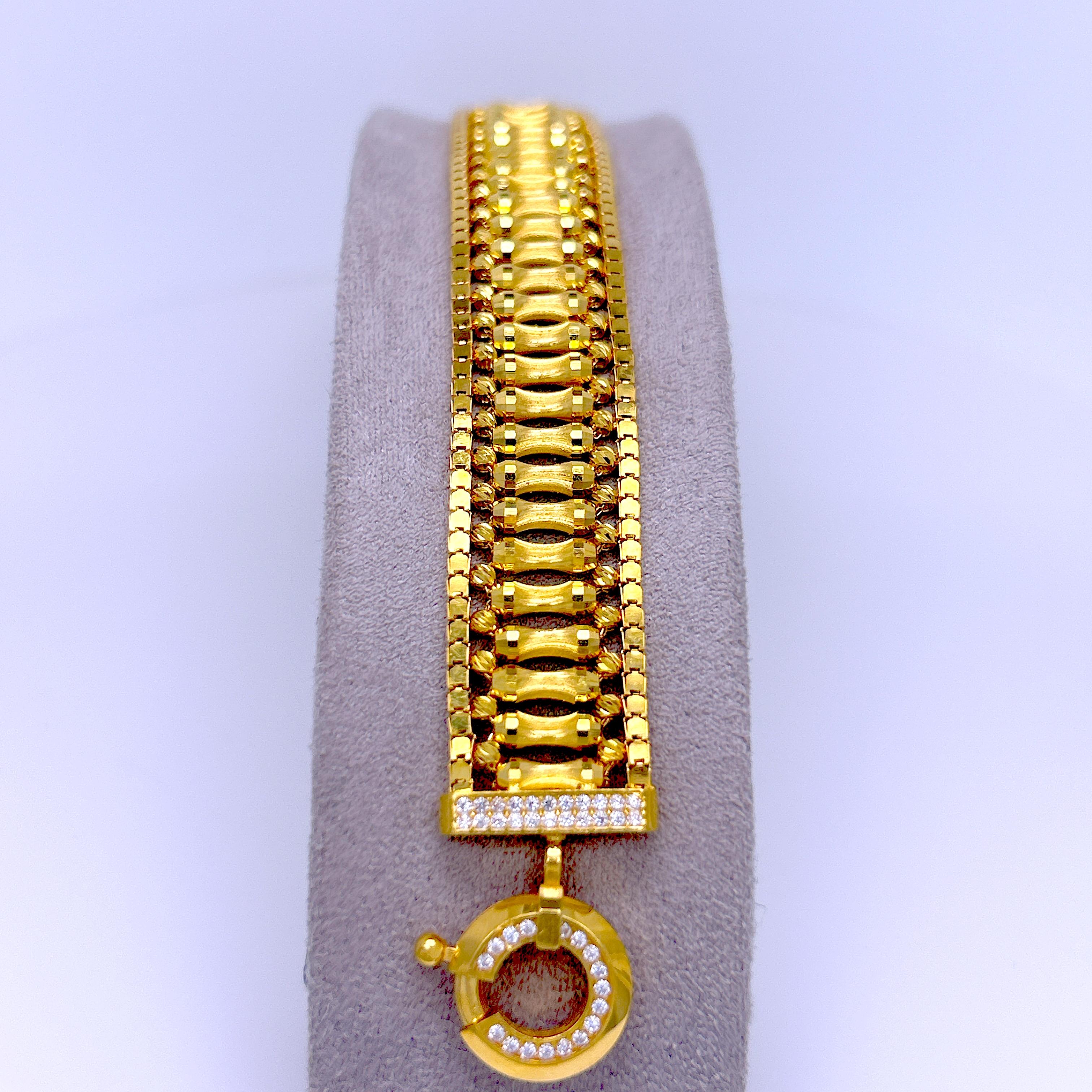 B112 BİLEKLİK 20.65 Gram 22 Ayar 