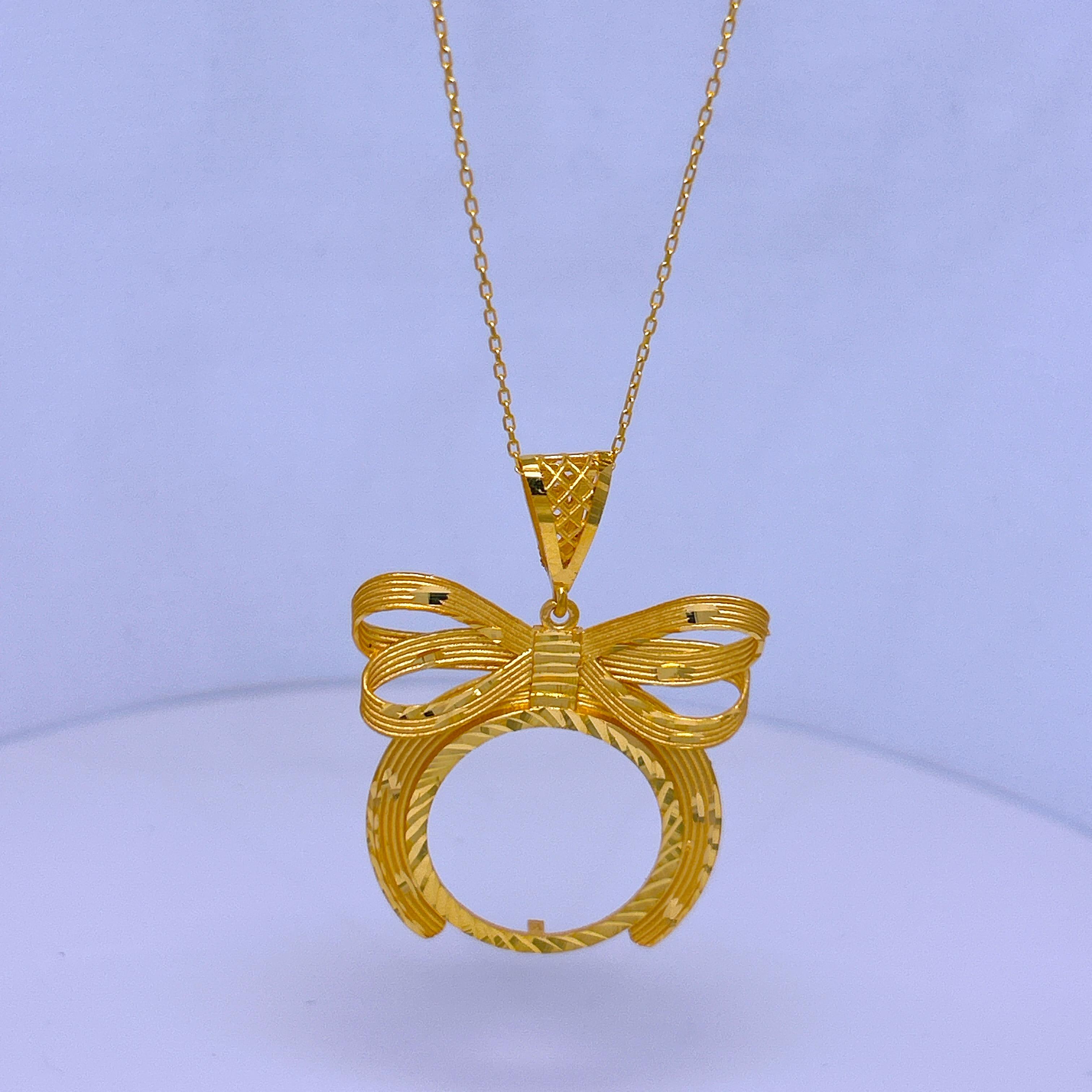 Y29 Yarım Altın İçin Zincir ve Kolye Ucu 10,82 Gram 22 Ayar