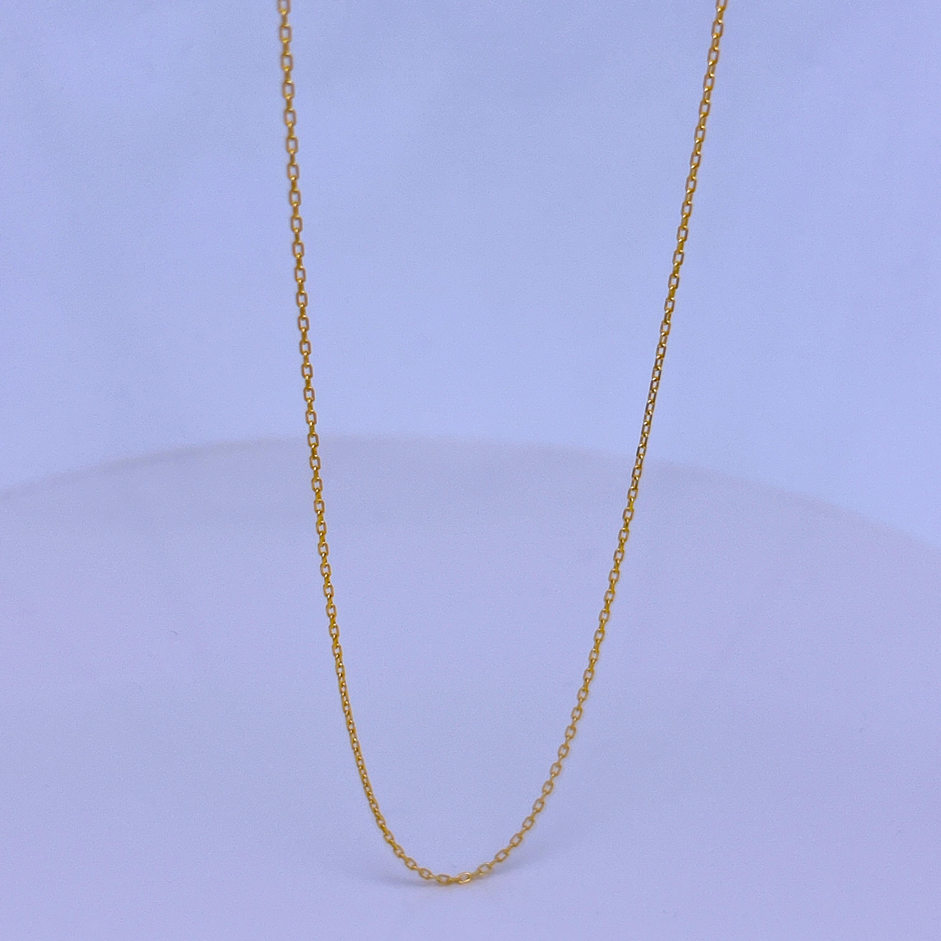 Z1 Zincir 1.73 Gram 45 CM 22 Ayar