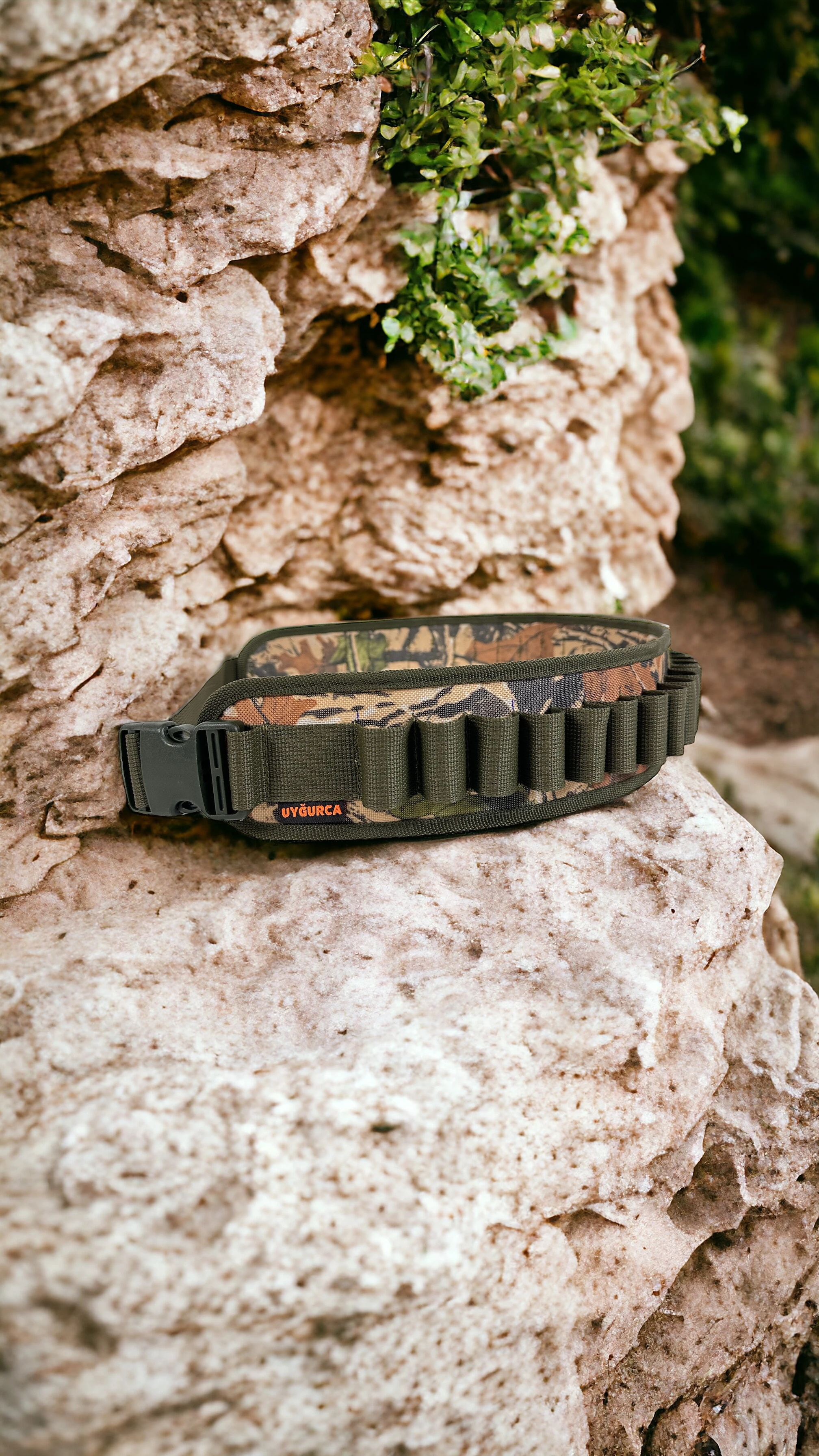 Açık Fişeklik - 30 Fişek Kapasiteli - 12 Kalibre - Haki