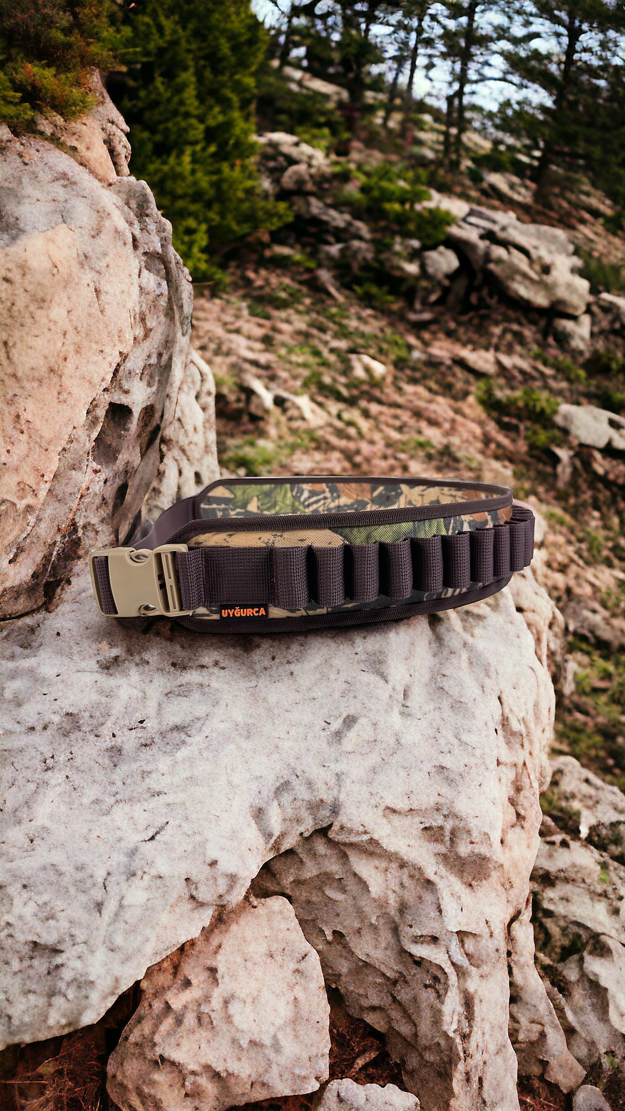 Açık Fişeklik - 30 Fişek Kapasiteli - 12 Kalibre - Kahverengi