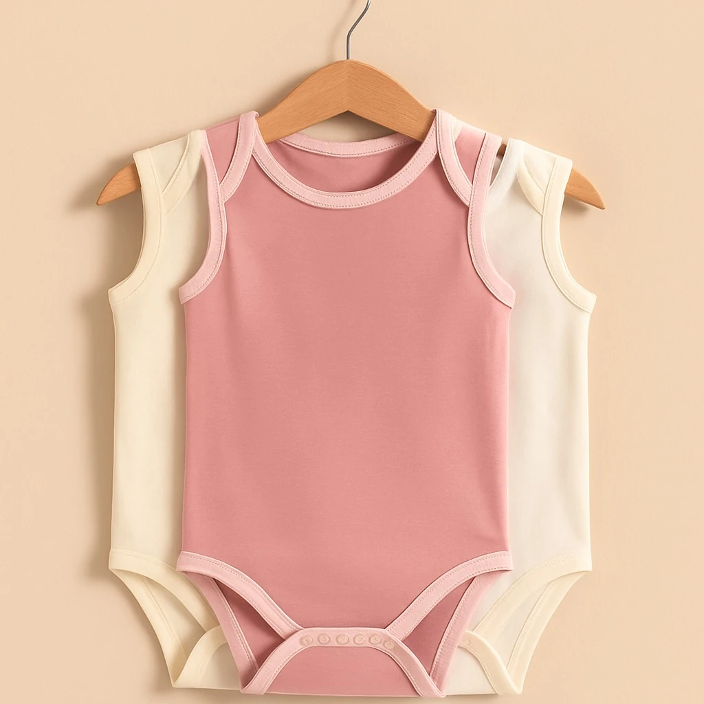 Pamuk Bebek Zıbın Body (0-6 Aylık) - Yenidoğan - 3'lü Paket – Atlet Model, Cilt Dostu