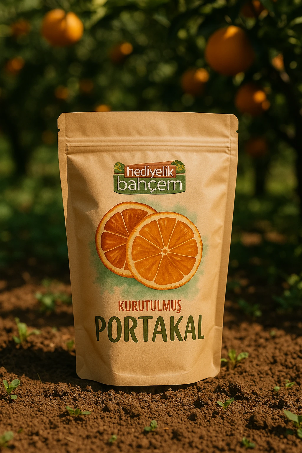 Doğal Kurutulmuş Portakal 100 gr