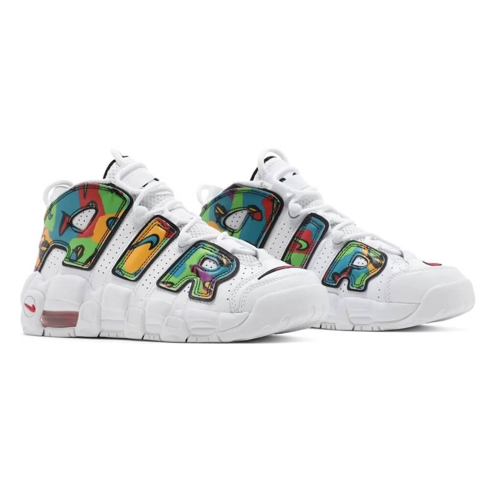 Nike Air More UpTempo Peace Love Swoosh (26-30 ARASI IŞIKLI)