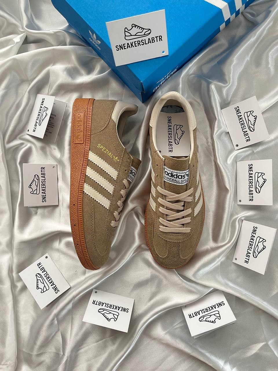Adidas Spezial Kahve Krem (İTHAL KALİTE)