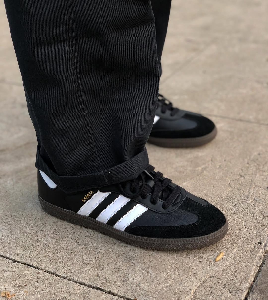 Adidas Samba Black White