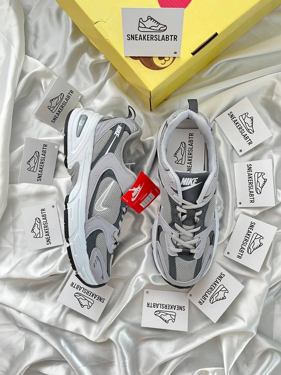 Nike File 530 Grı Füme (İTHAL KALİTE)