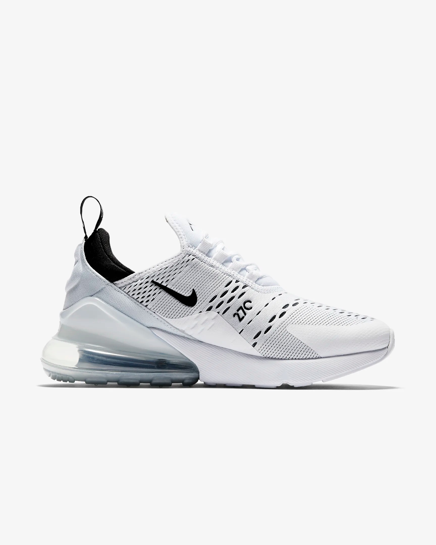 Işıklı Nike Air Max 270 White Black