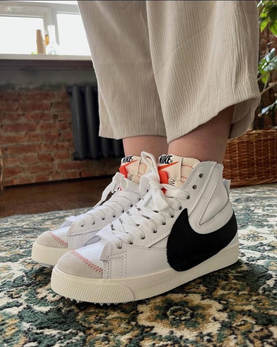 Nike Blazer Mid '77 Jumbo White Black