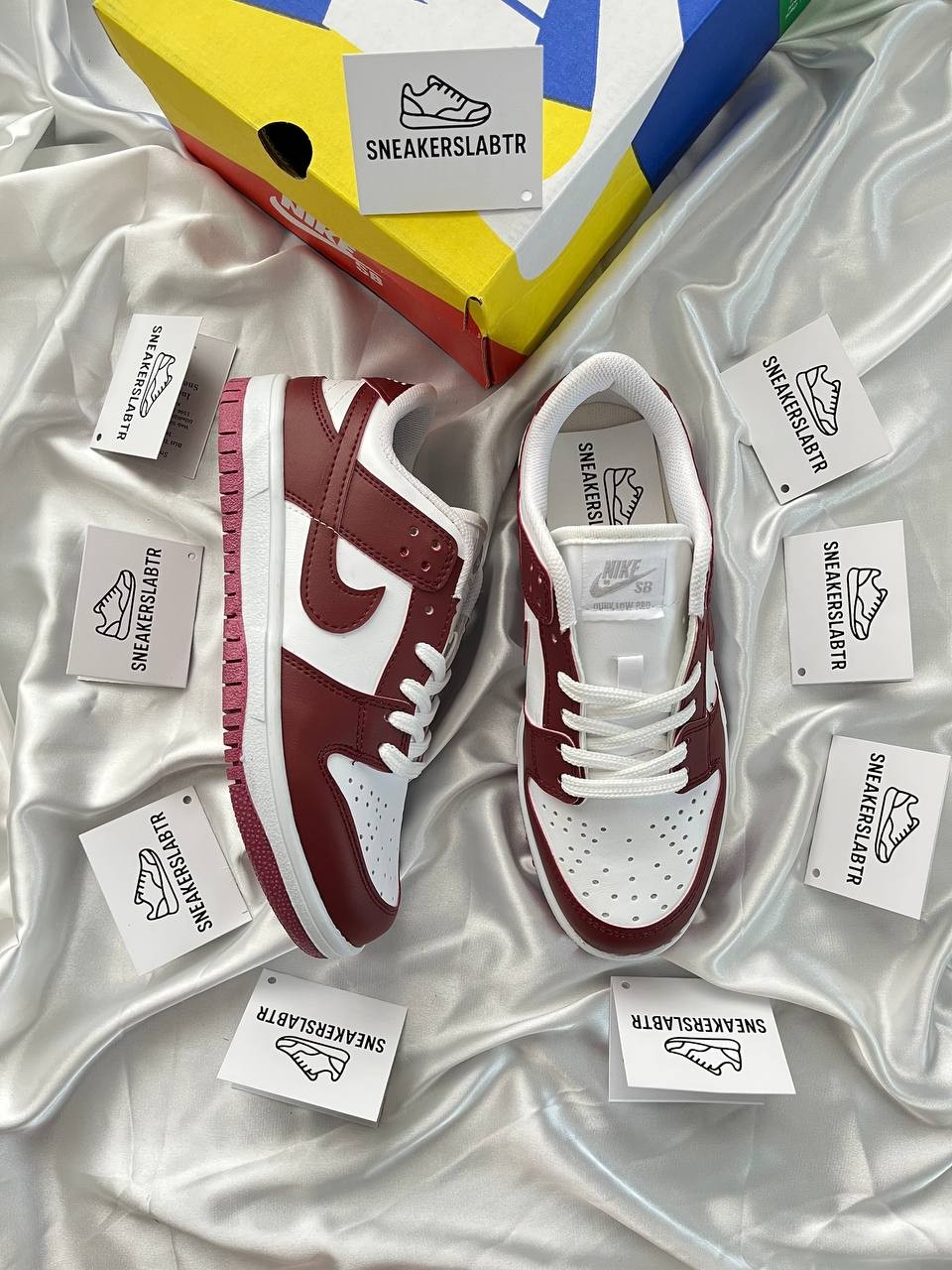 Nike Dunk Low Bordo (İthal Ürün)