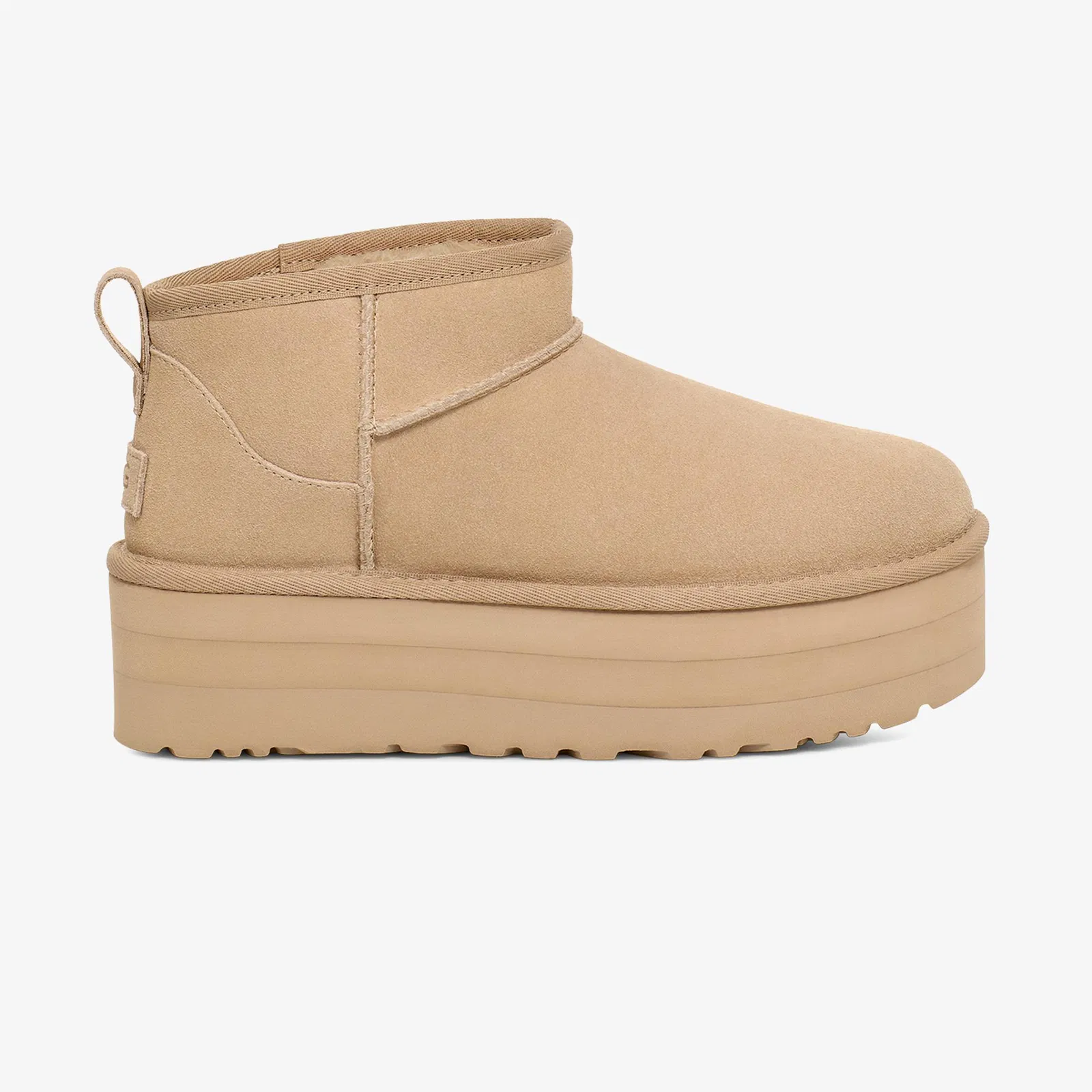 Ultra Platform Bot Beige
