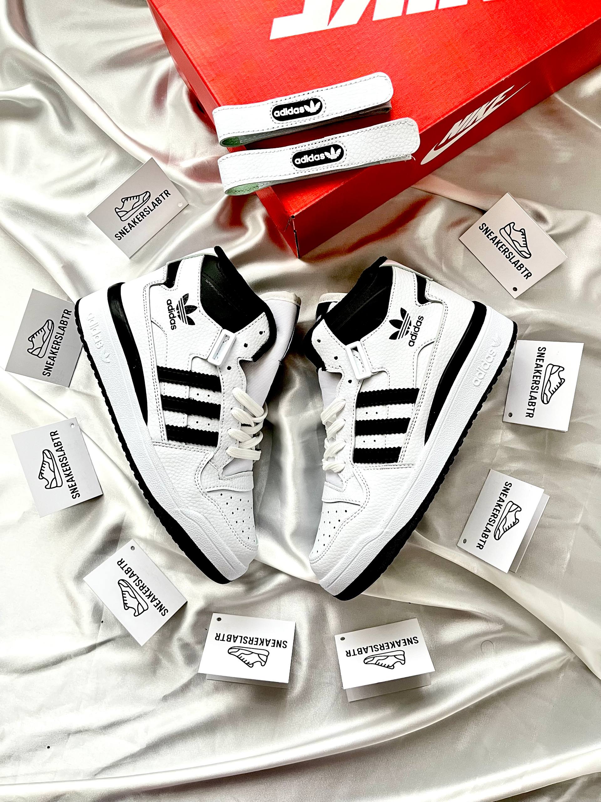 Adidas Forum Mid Beyaz-Siyah