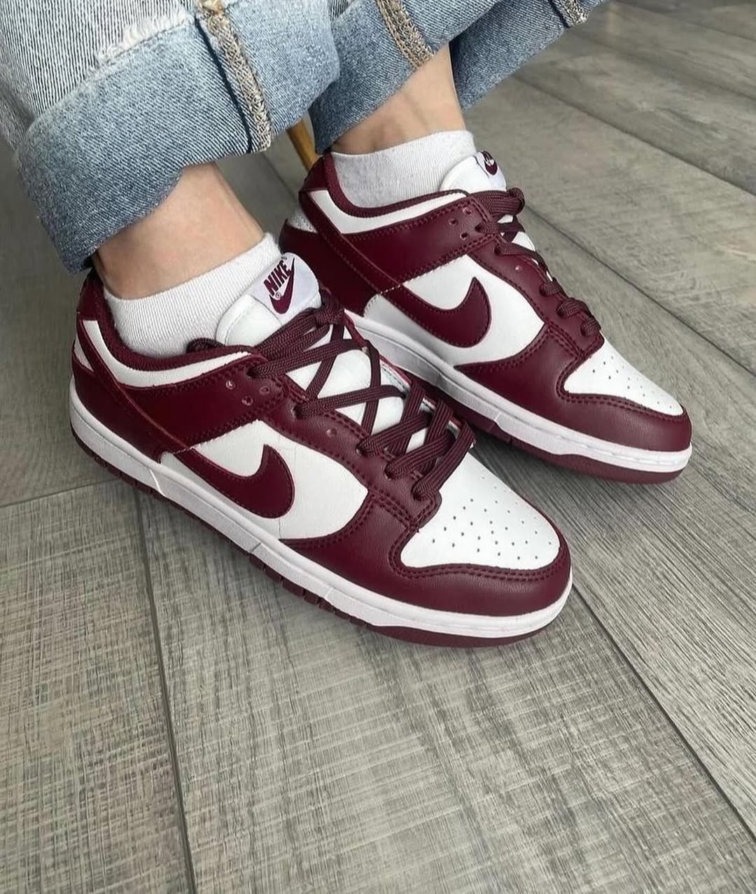 Nike Dunk Low Bordo (İthal Ürün)