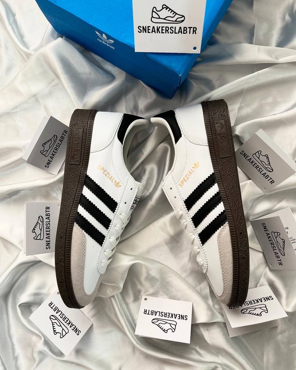 Adidas Spezial Beyaz Siyah (İthal Ürün)