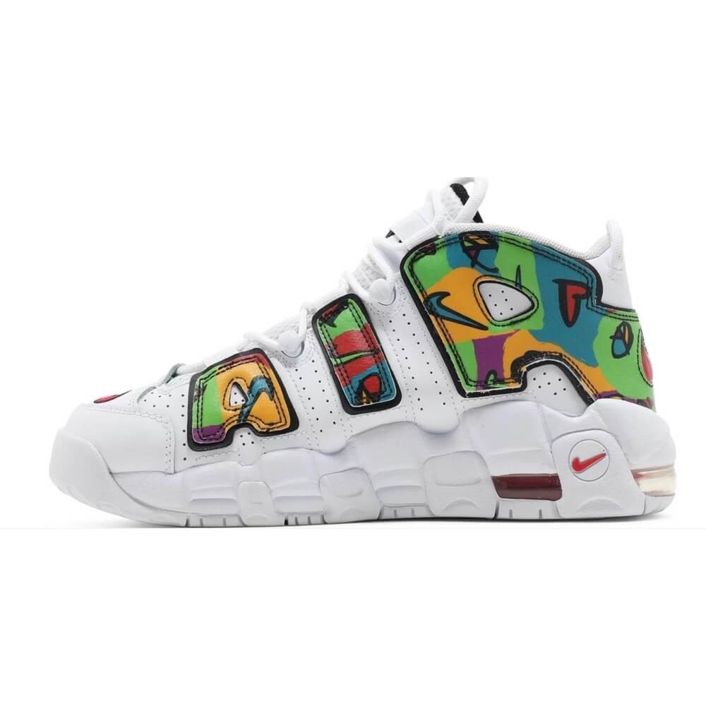 Nike Air More UpTempo Peace Love Swoosh (26-30 ARASI IŞIKLI)