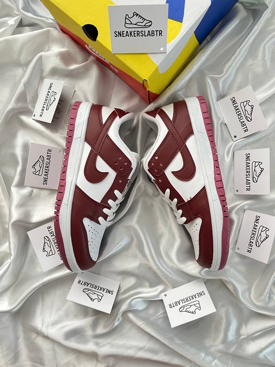Nike Dunk Low Bordo (İthal Ürün)