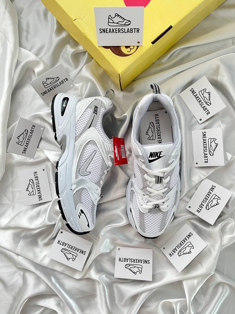 Nike File 530 Beyaz Gümüş (İTHAL KALİTE)