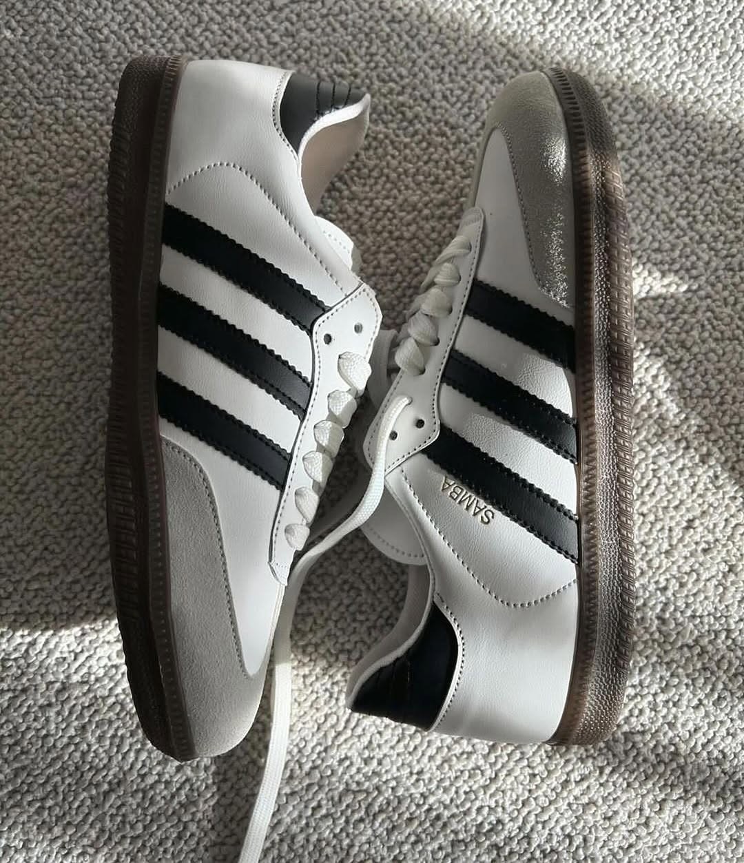 Adidas Samba White Black