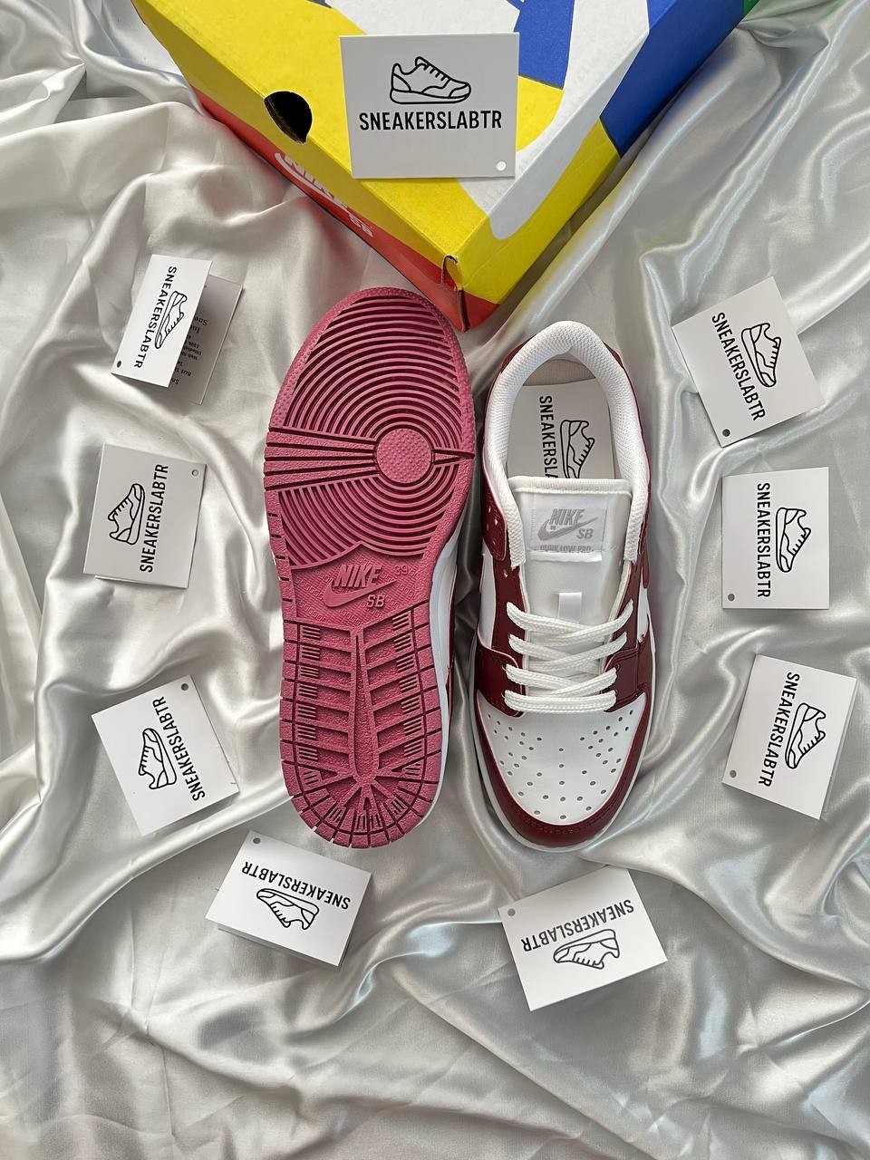 Nike Dunk Low Bordo (İthal Ürün)