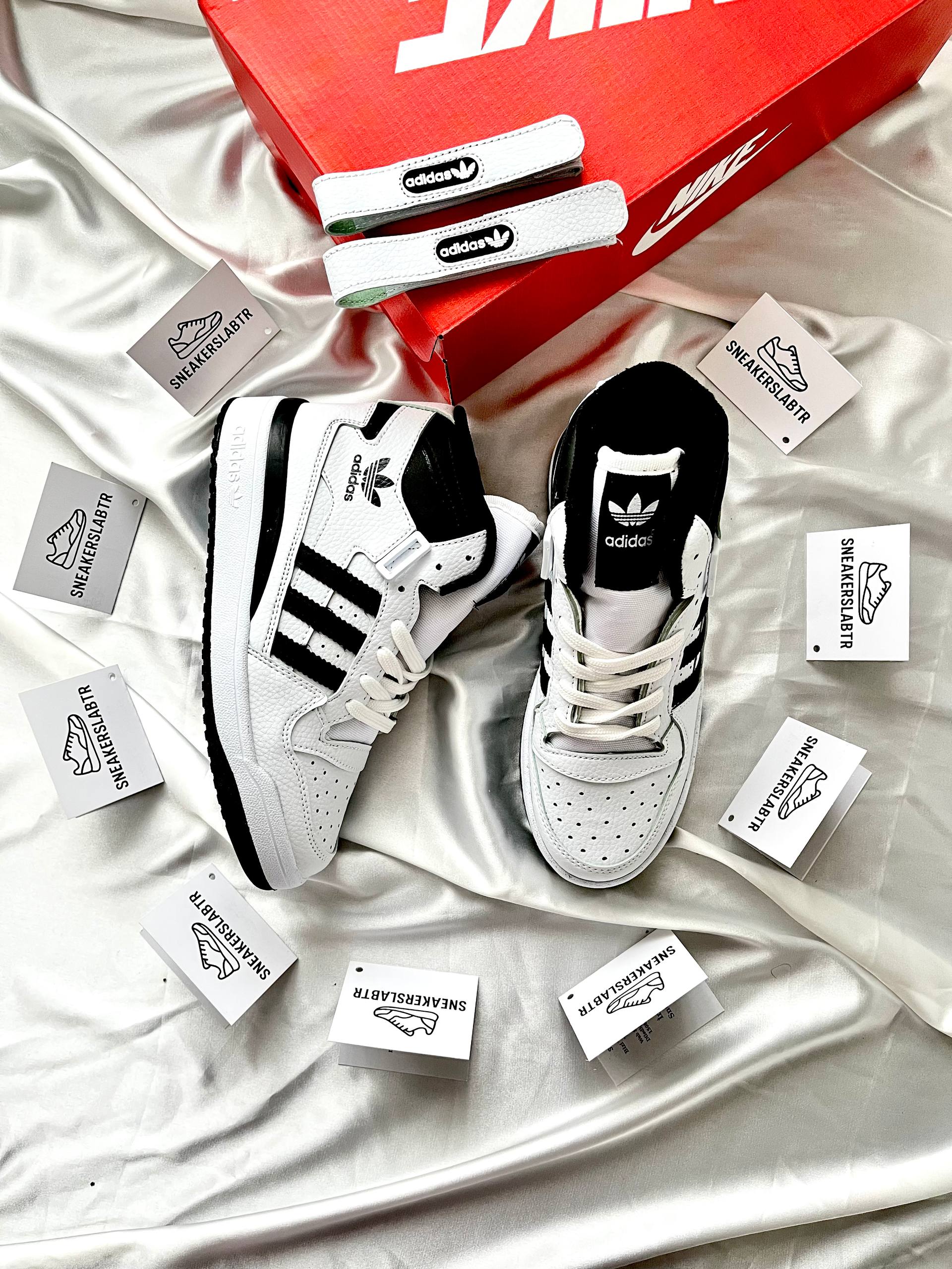 Adidas Forum Mid Beyaz-Siyah