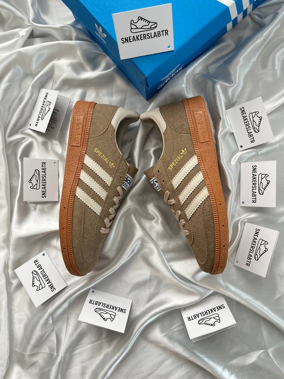 Adidas Spezial Kahve Krem (İTHAL KALİTE)