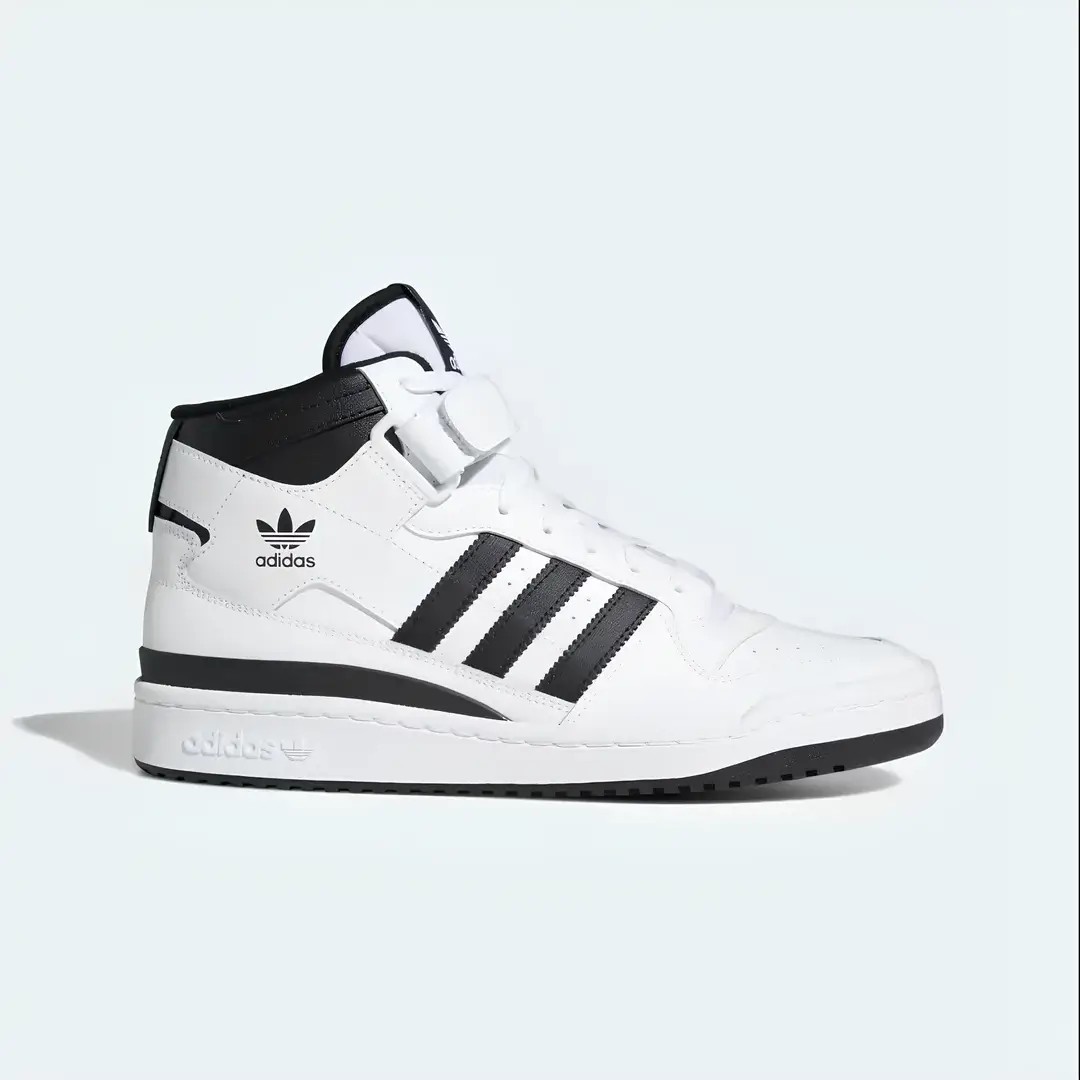 Adidas Forum Mid White Black