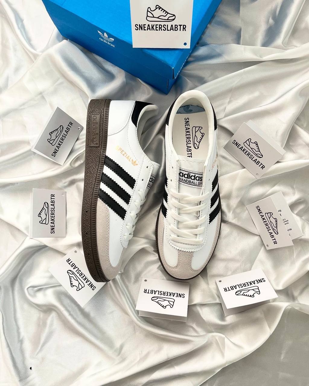 Adidas Spezial Beyaz Siyah (İthal Ürün)