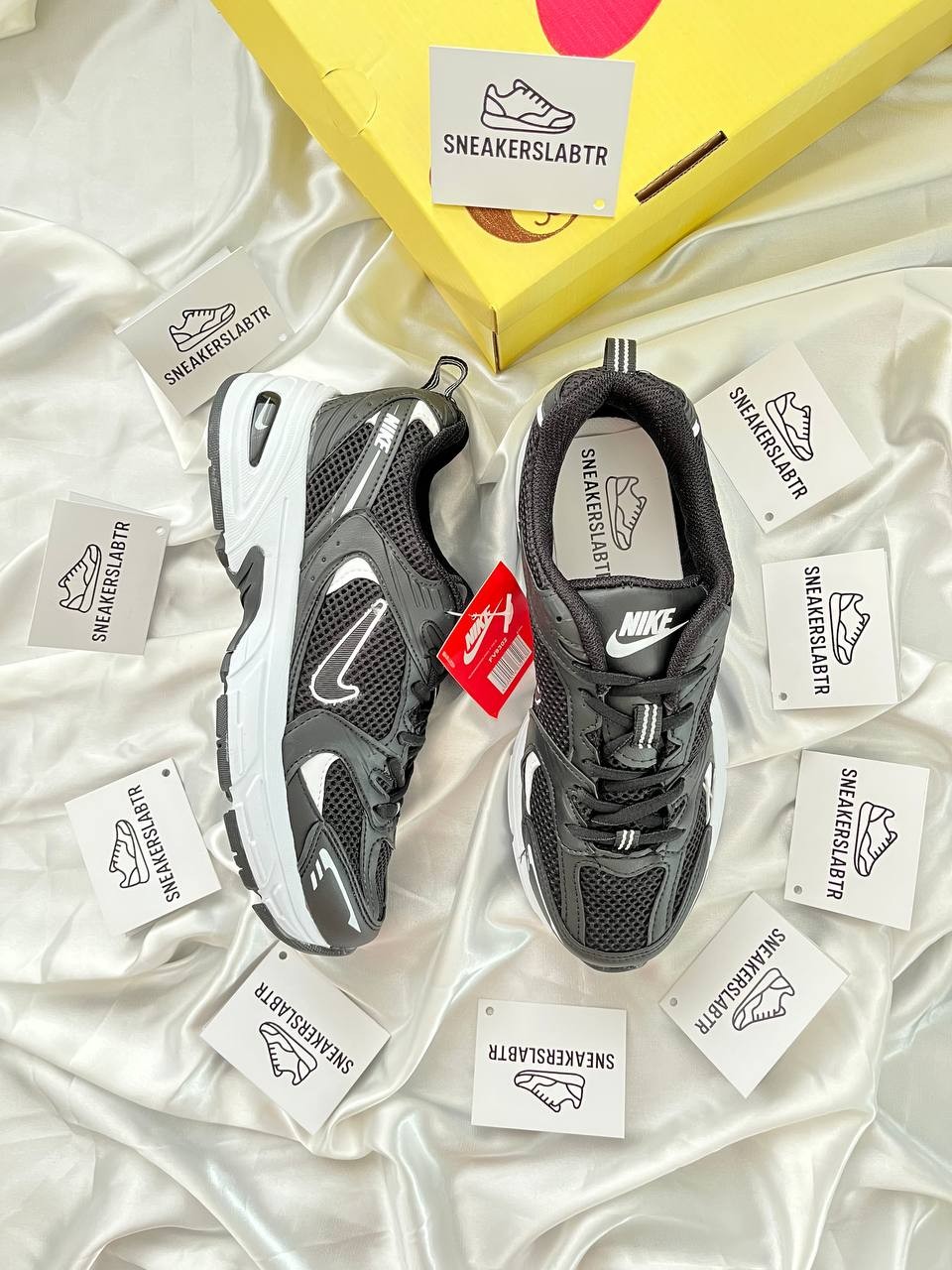 Nike File 530 Siyah Beyaz (İTHAL KALİTE)