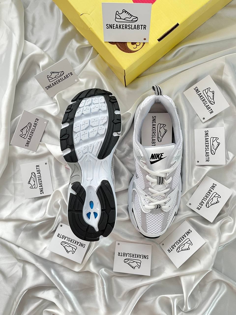 Nike File 530 Beyaz Gümüş (İTHAL KALİTE)