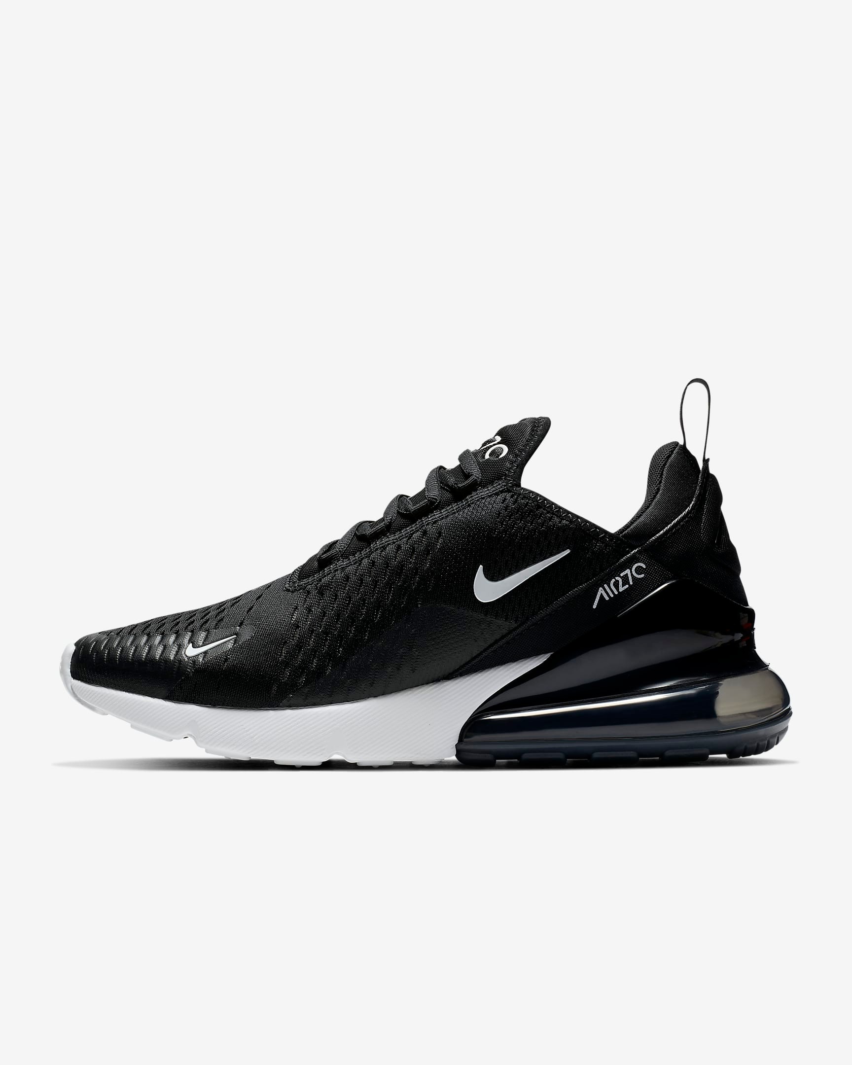 Işıklı Nike Air Max 270 Black White