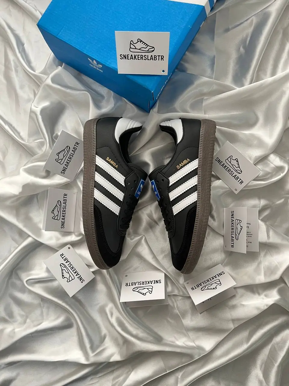 adidas gazelle silver green womens ADIDAS ORIGINALS Samba OG "Core Black" B75807