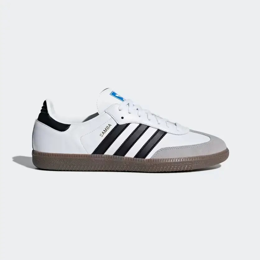 Adidas Samba White Black