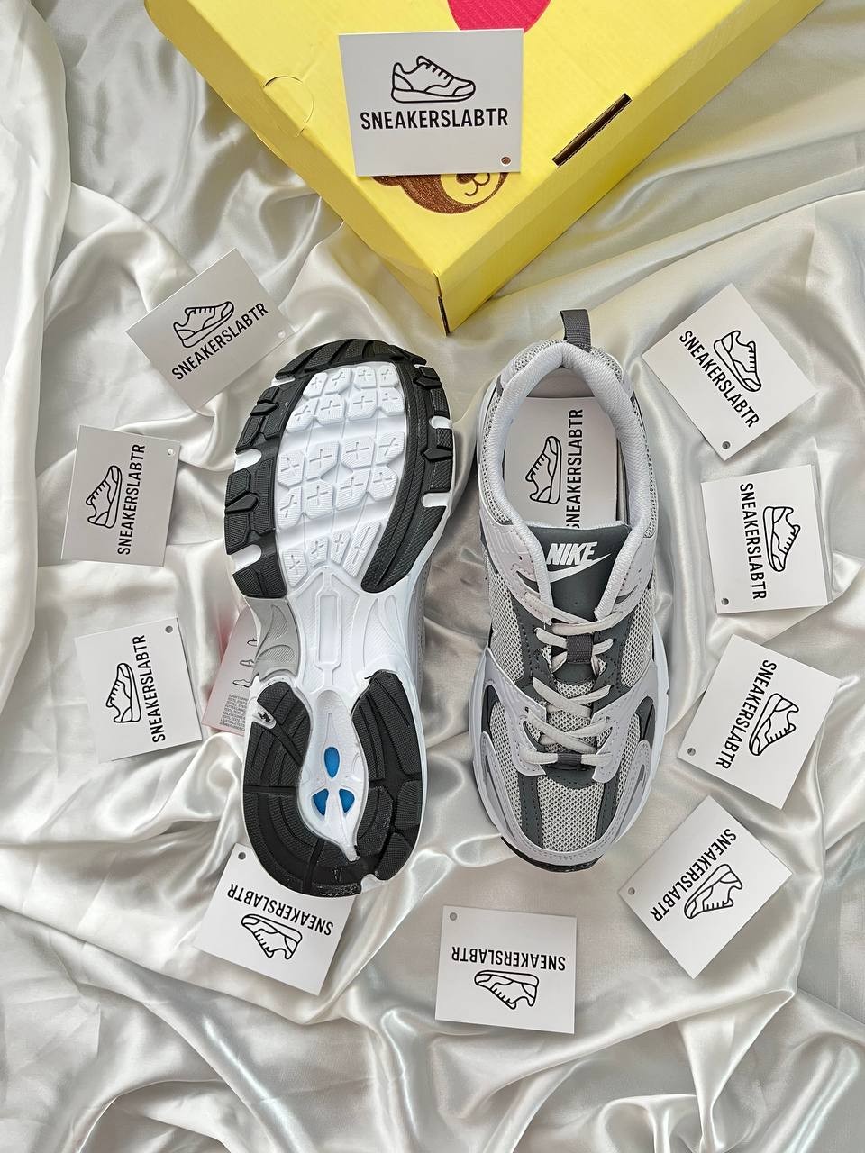 Nike File 530 Grı Füme (İTHAL KALİTE)