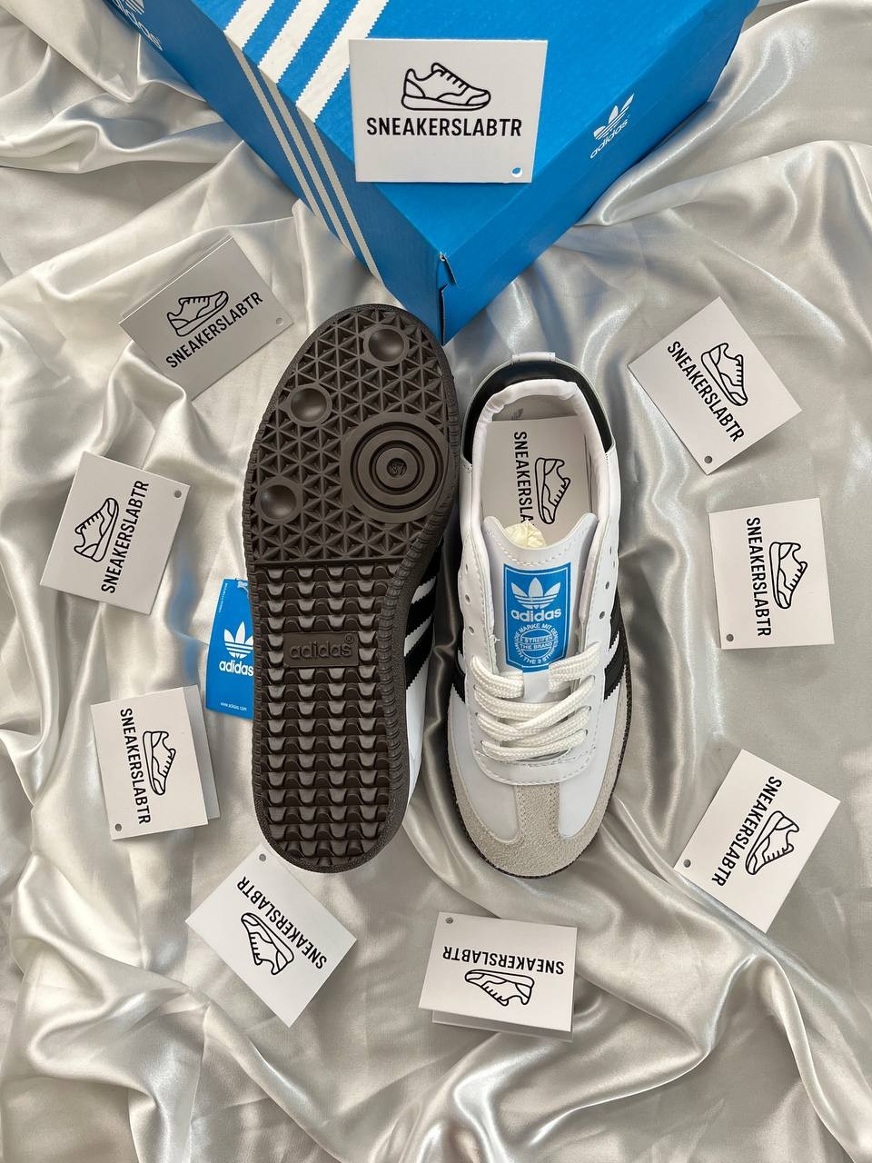 Adidas Samba Beyaz Siyah (İTHAL KALİTE)