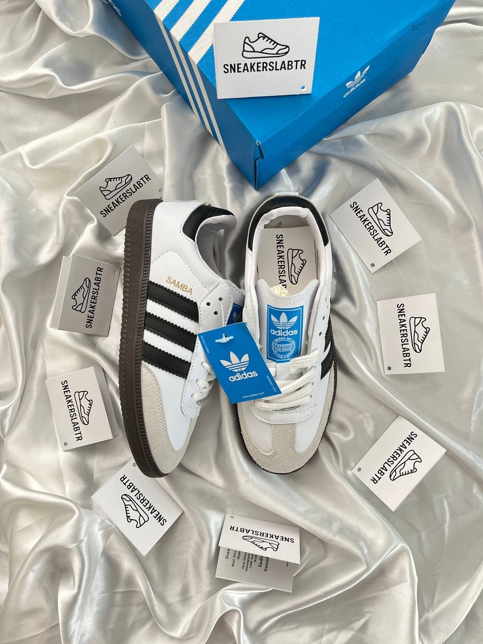 Adidas Samba Beyaz Siyah (İTHAL KALİTE)