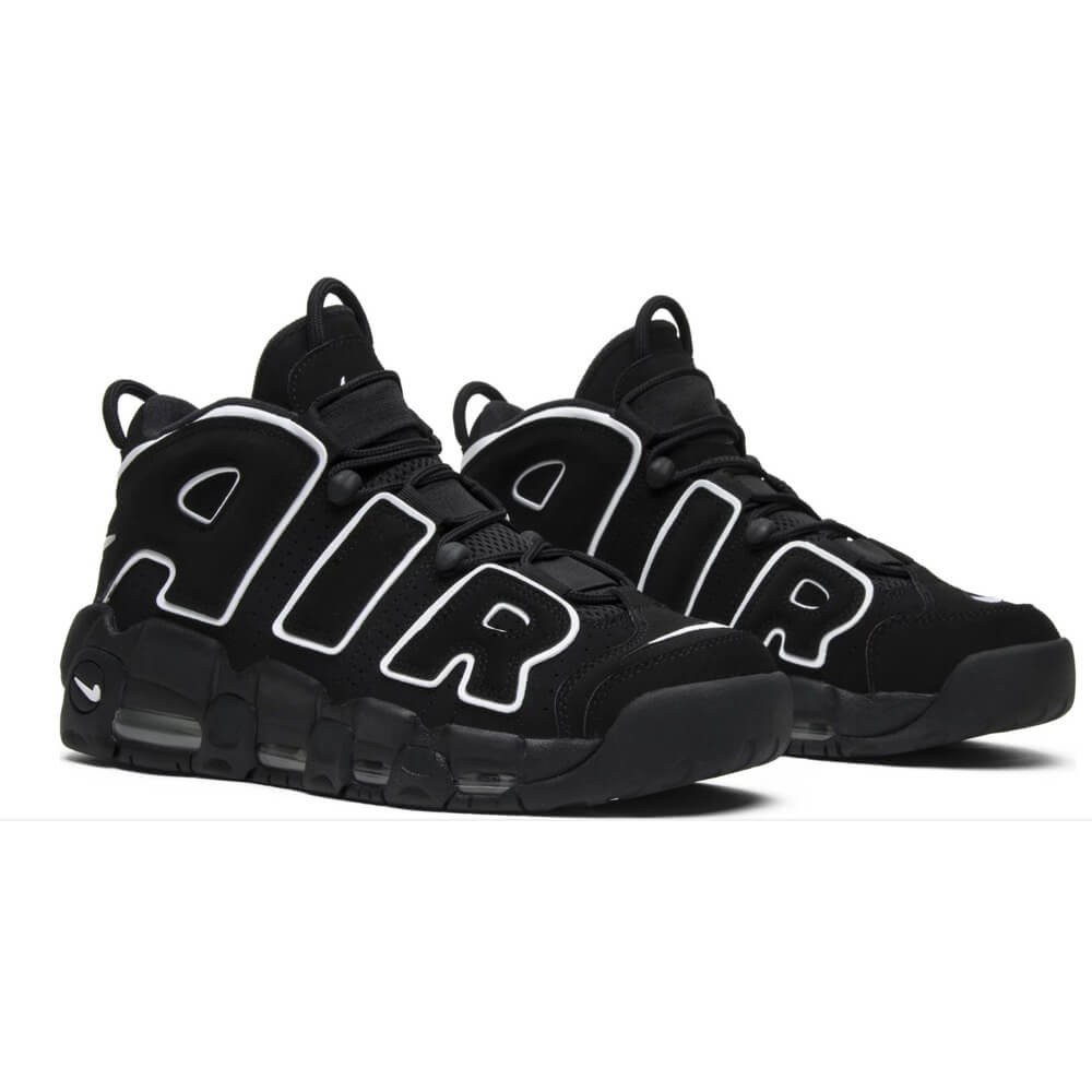 Nike Air More UpTempo Black White (26-30 ARASI IŞIKLI)