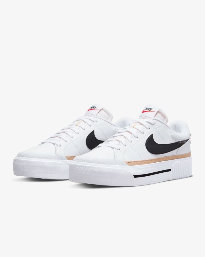 Nike Court Legacy Lift White Black