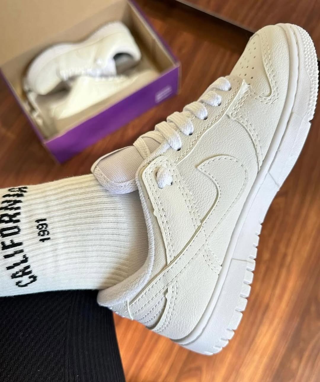 Nike Dunk Low Beyaz (İthal Ürün)