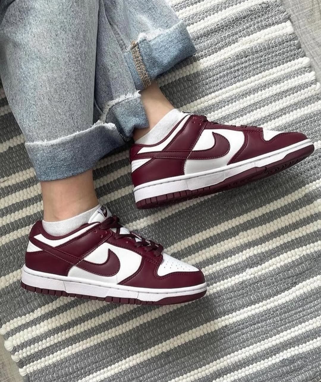 Nike Dunk Low Bordo (İthal Ürün)