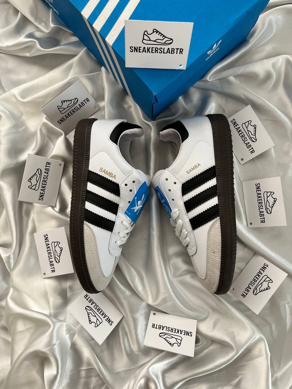 Adidas Samba Beyaz Siyah (İTHAL KALİTE)