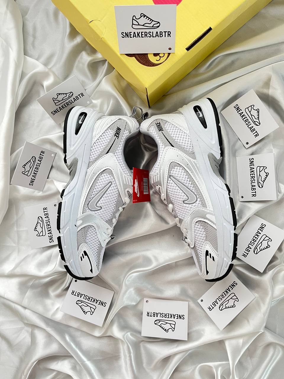 Nike File 530 Beyaz Gümüş (İTHAL KALİTE)