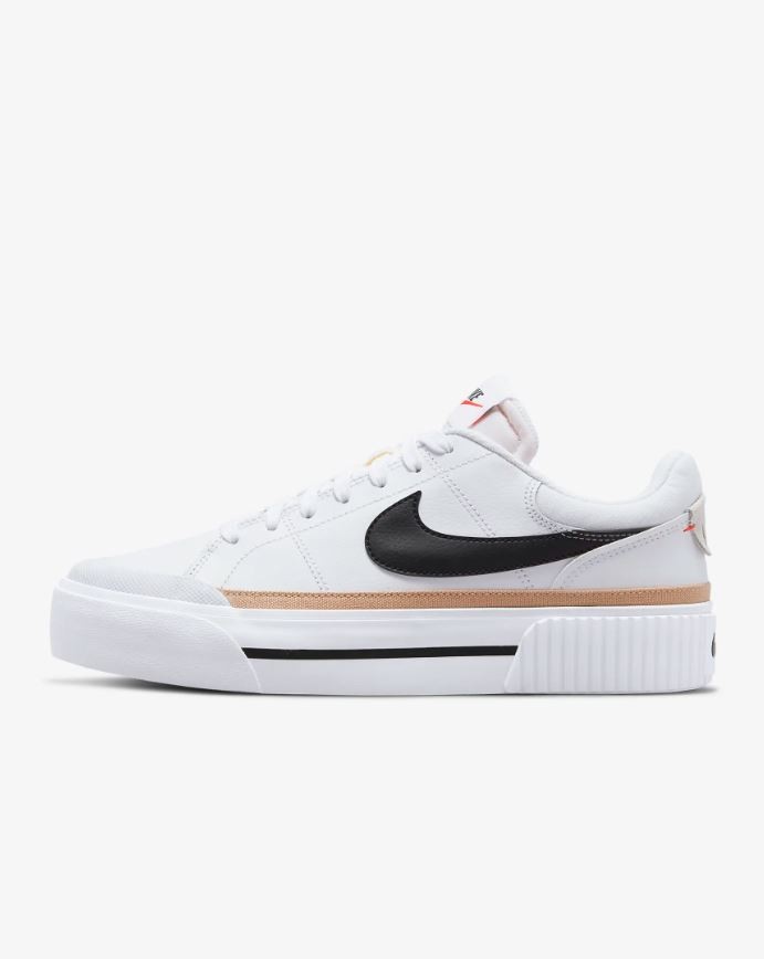 Nike Court Legacy Lift White Black