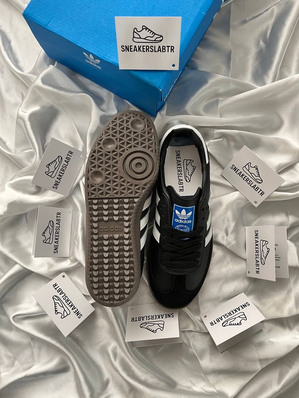 Adidas Samba Black White